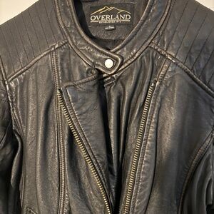 Overland Women's Black Leather Jacket